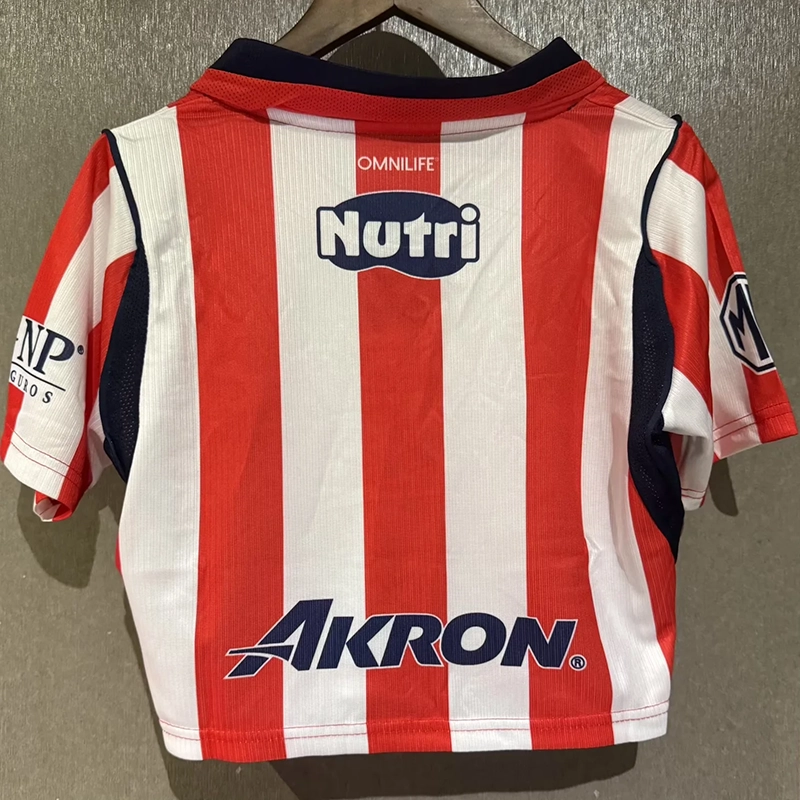 26-27 Chivas Guadalajara Home Women Cheerleader Shirt (女啦啦短袖)
