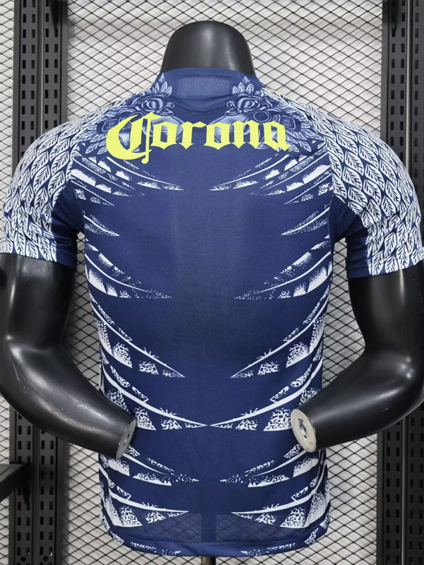 25-26 Club America Blue Player Version Soccer Jersey