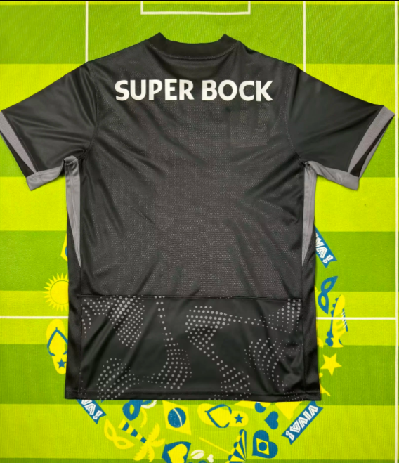 25-26 Sporting Lisbon black Fans Soccer Jersey