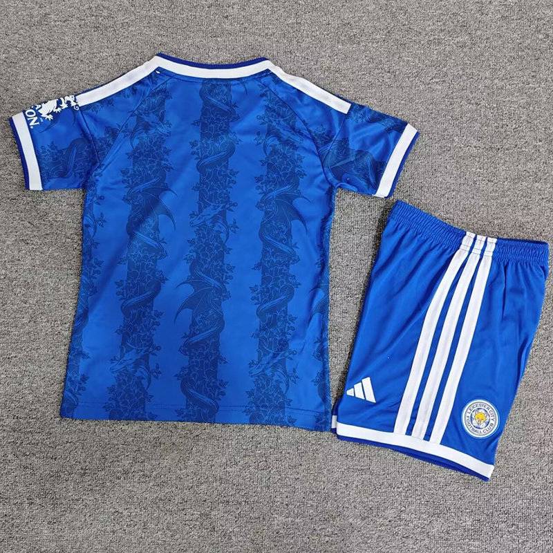 26-27 Leicester City Home Kids Soccer Jersey