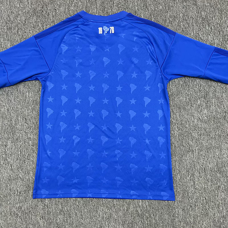 26-27 Cruzeiro Home Long Sleeve Soccer Jersey (长袖)