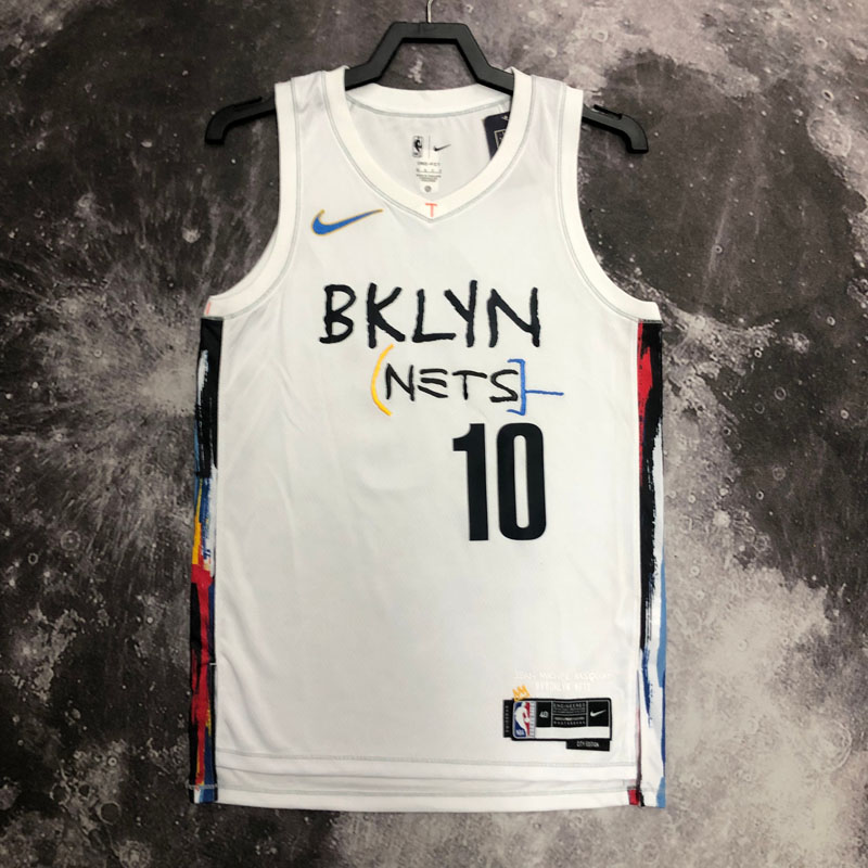 22-23 Nets SIMMONS #10 White City Edition Top Q...