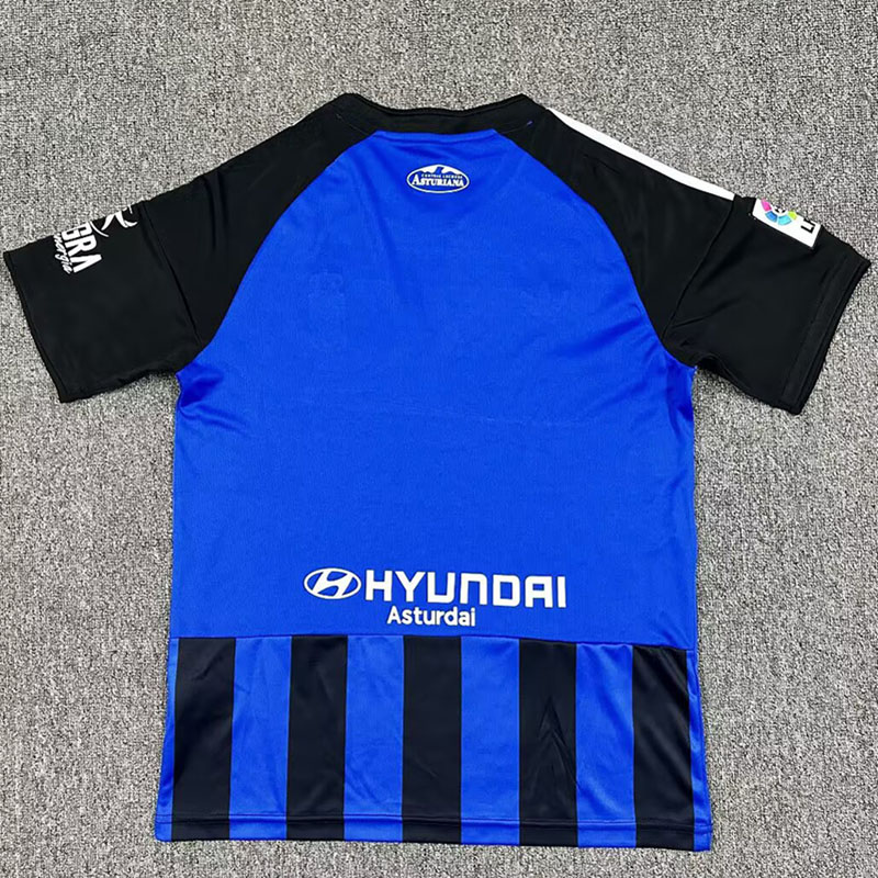 25-26 Real Oviedo Blue Special Edition Fans Soccer Jersey (复古章)