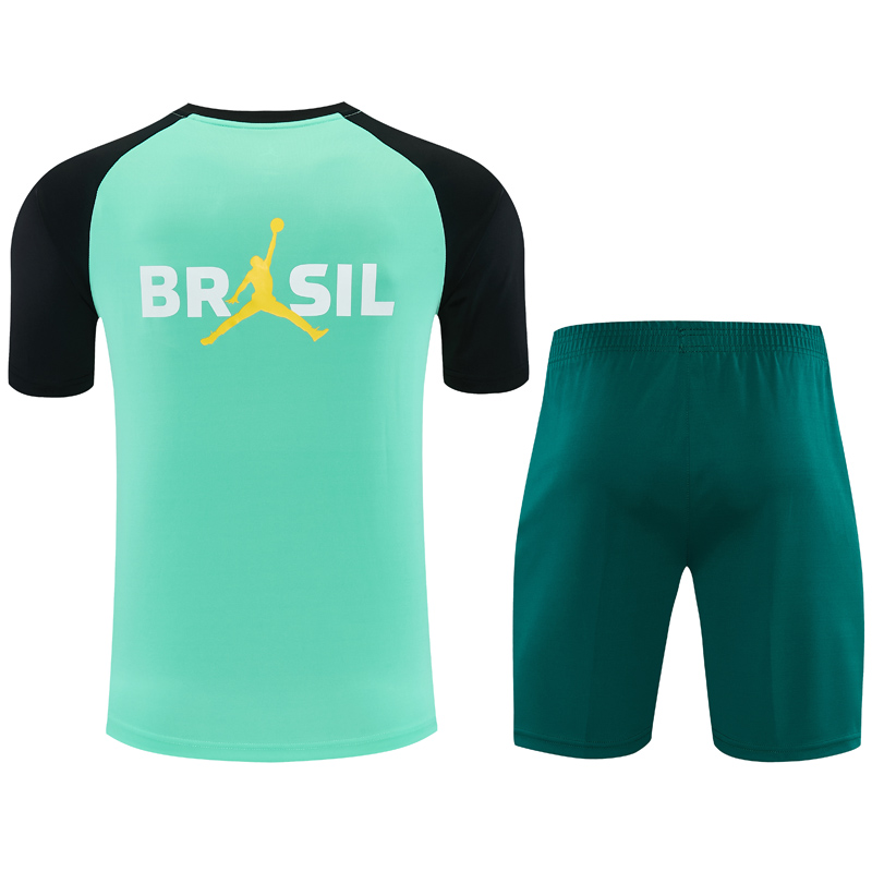 26-27 Brazil Jordan Light green Training Short Suit
