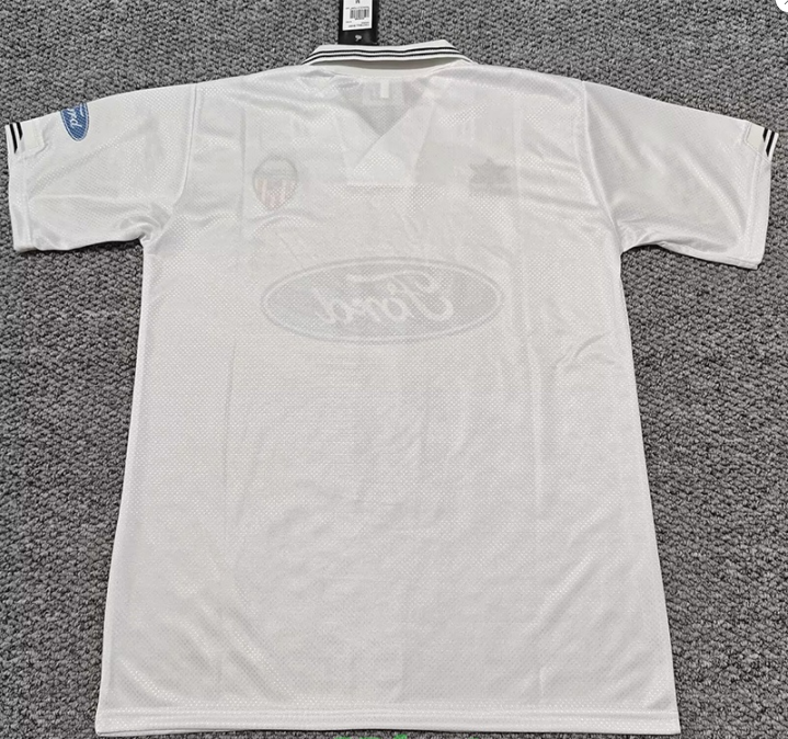 1995-1996 Valencia Home Retro Soccer Jersey