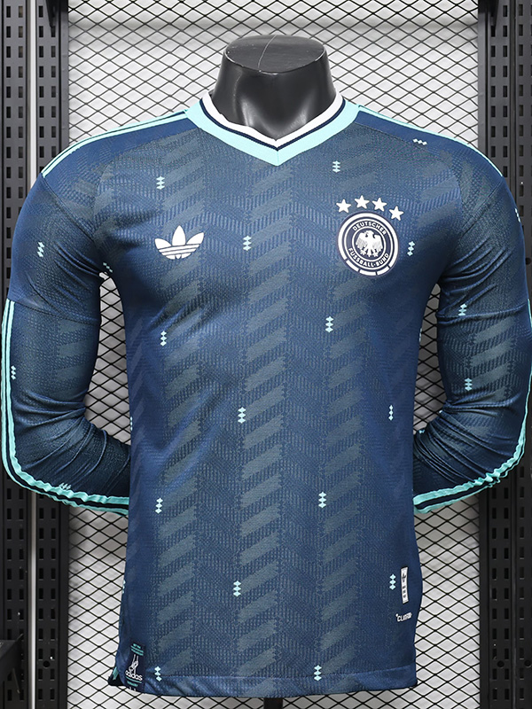 26-27 Germany Away Long Sleeve Player Version Soccer Jersey (长袖球员)