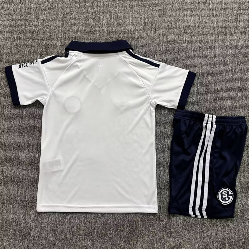 26-27 Schalke 04 Away Kids Soccer Jersey