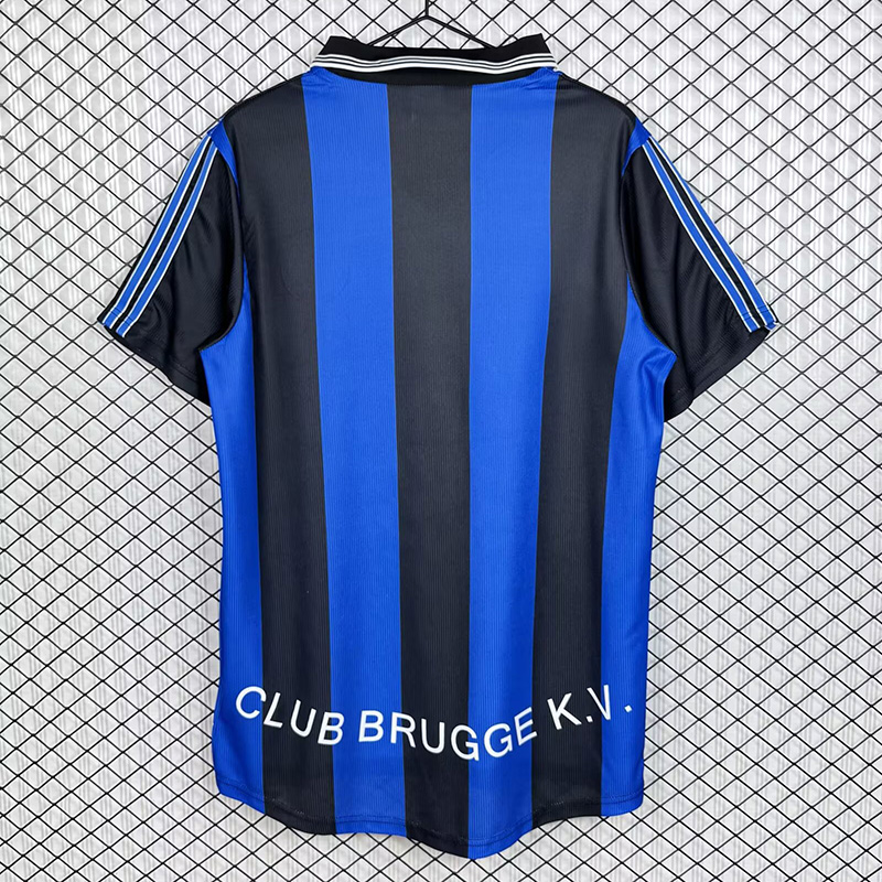 1998-1999 Bruges FC Home Retro Soccer Jersey