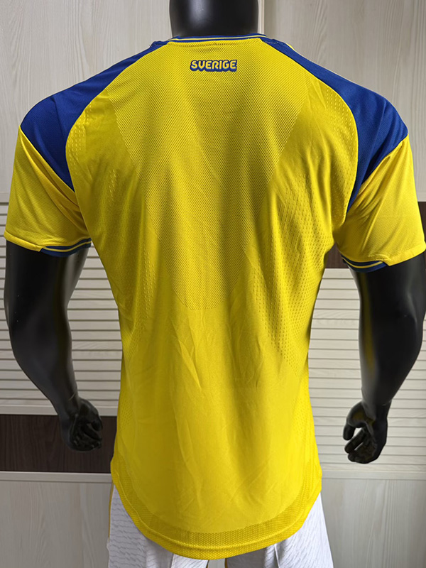 26-27 Sweden Home Player Version Soccer Jersey