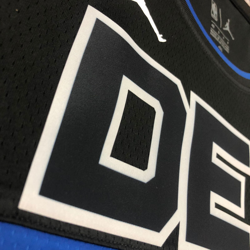 22-23 Pistons CUNNINGHAM #2 Black Top Quality H...