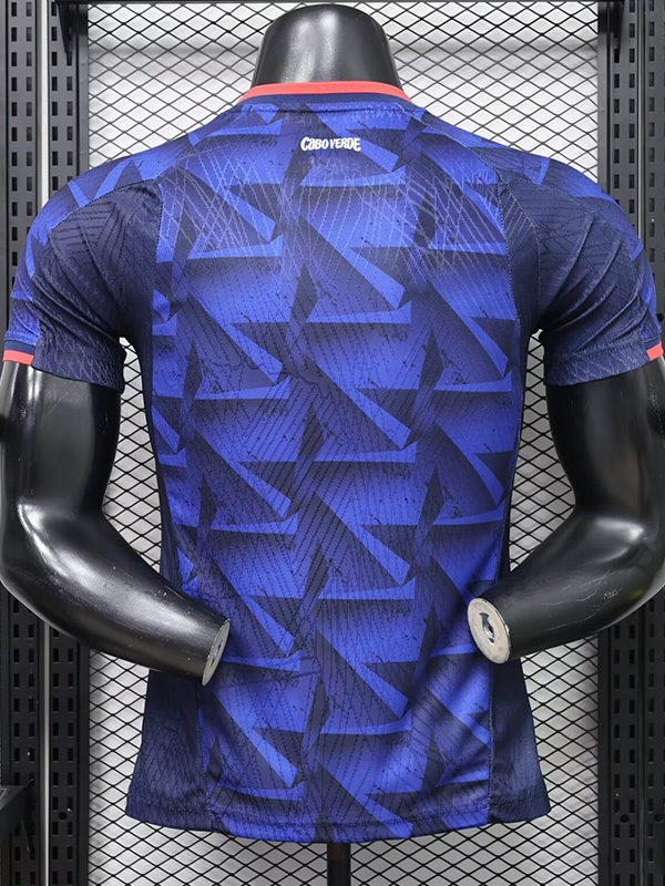 26-27 Cape Verde Home Player Version Soccer Jersey