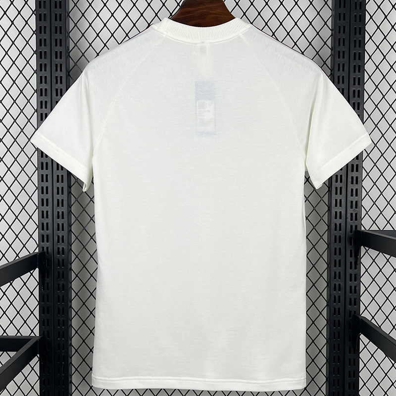 26-27 Spain White Casual Edition Fans Training shirts