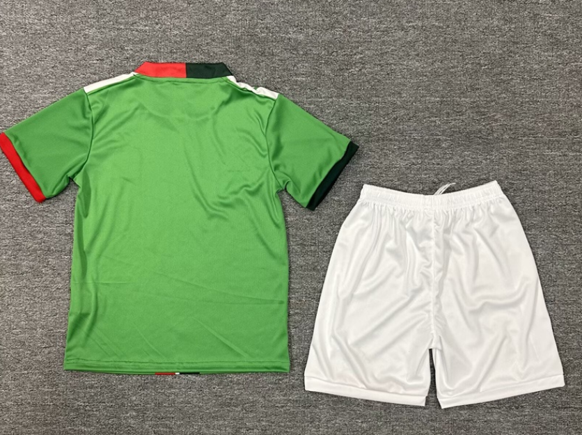 25-26 Mexico Special Edition Green Kids Soccer Jersey *ad