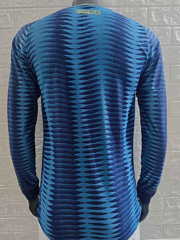 26-27 Colombia Away Long Sleeve Player Version Soccer Jersey (长袖球员)