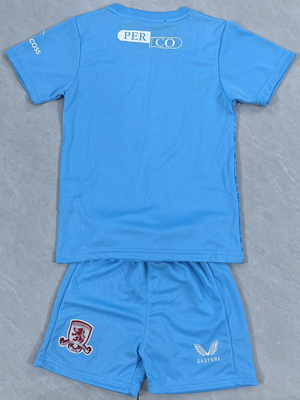 25-26 Middlesbrough Third Kids Soccer Jersey