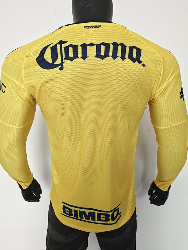26-27 Club America Home Long Sleeve Player Version Soccer Jersey (长袖球员)