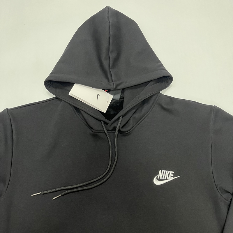 2024 NK Black Hoody #E3黑色(刺绣加绒)
