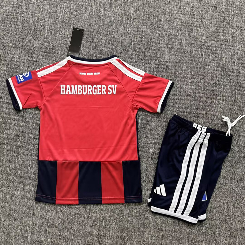 26-27 Hamburg SV Third Kids Soccer Jersey