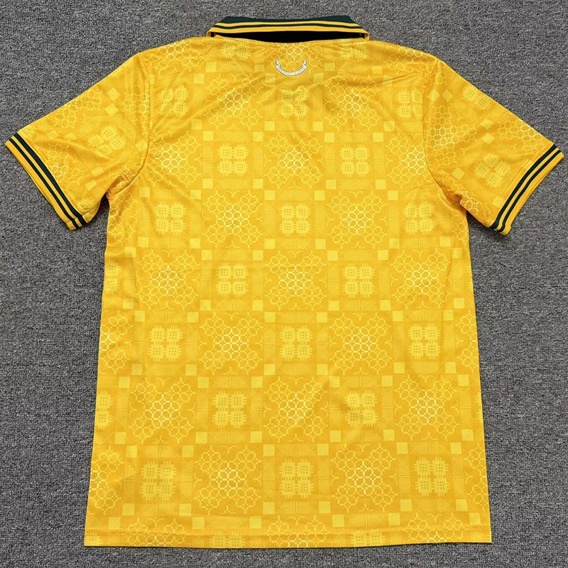 26-27 Wales Yellow Fans Soccer Jersey (Su-du)