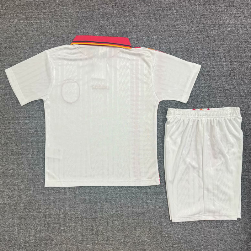 1994 Spain Away Kids Retro Soccer Jersey