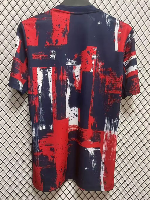 24-25 PSG Blue Red Training Shirts