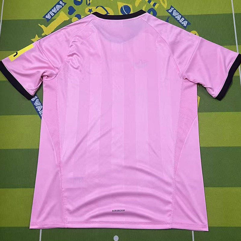 25-26 Newcastle Pink Goalkeeper Soccer Jersey