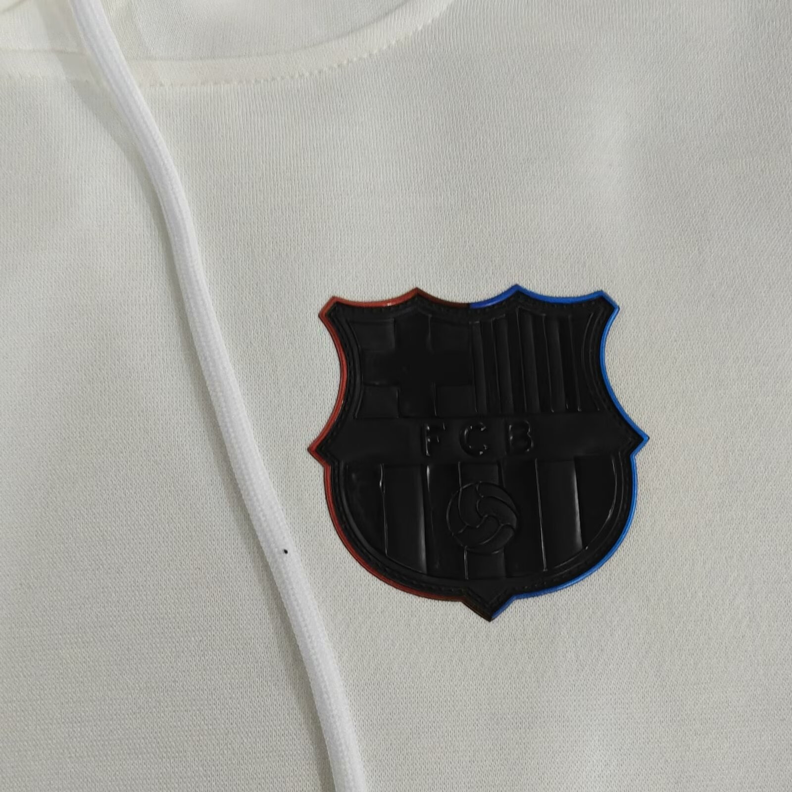2024 BAR White Fleece Hoodie