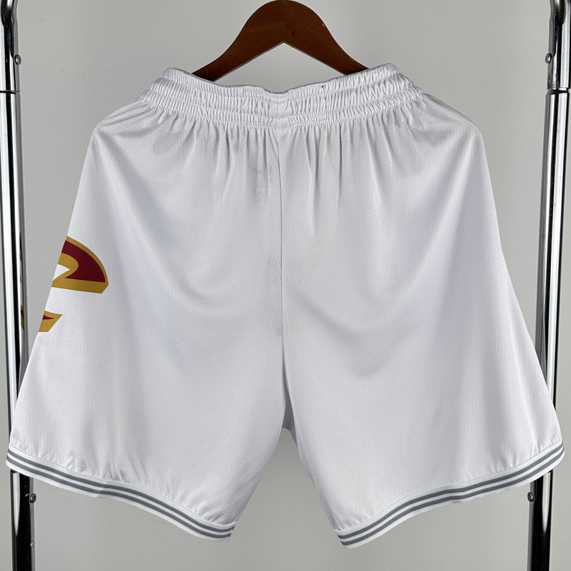 22-23 Cleveland Cavaliers White Home Top Quality NBA Pants