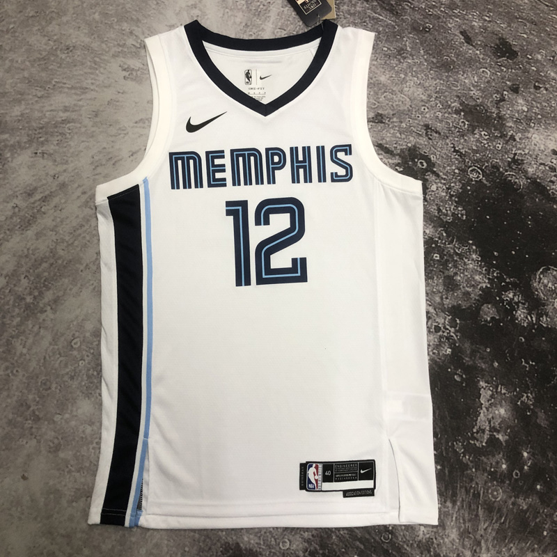 22-23 GRIZZLIES MORANT #12 White Edition Top Qu...