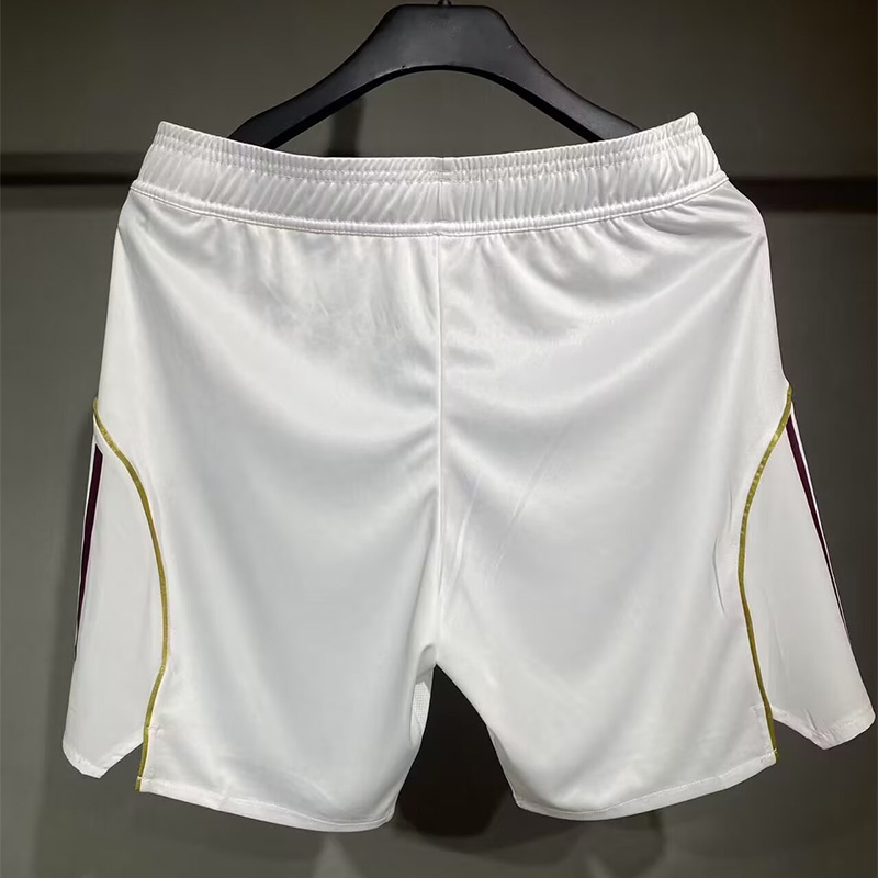 25-26 Aston Villa Home Player Version Shorts Pants (High Quality)(球员短裤)