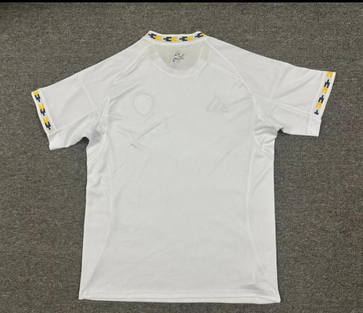 25-26 Leeds United Home  Fans Soccer Jersey