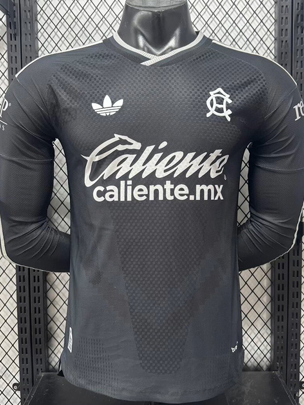 26-27 Club America Black Long Sleeve Player Version Soccer Jersey (长袖球员)
