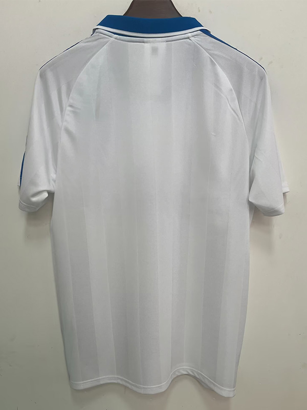 2025 Ad Three Stripes Classic Edition White Polo Short Sleeve (经典版)