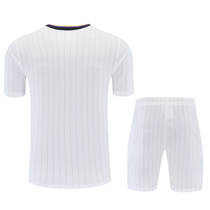 25-26 Man Utd White Training Short Suit
