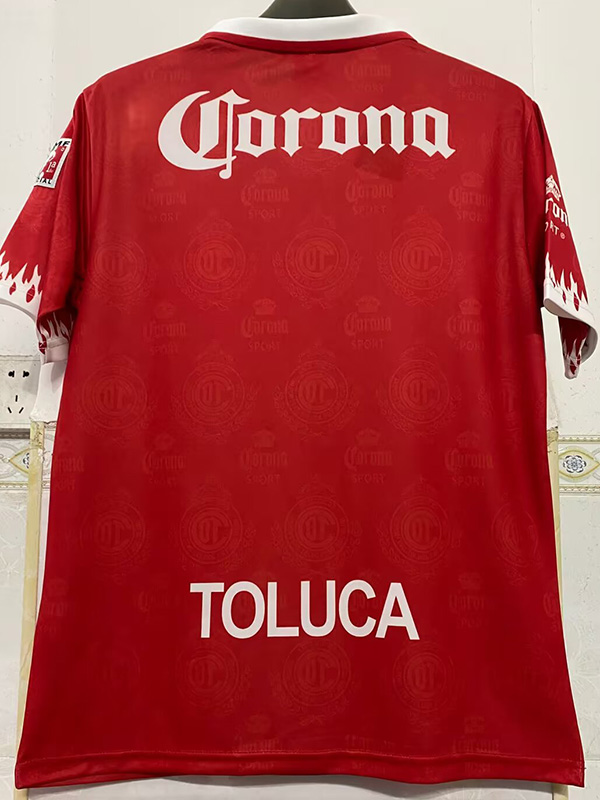 1997-1998 Toluca Home Retro Soccer Jersey