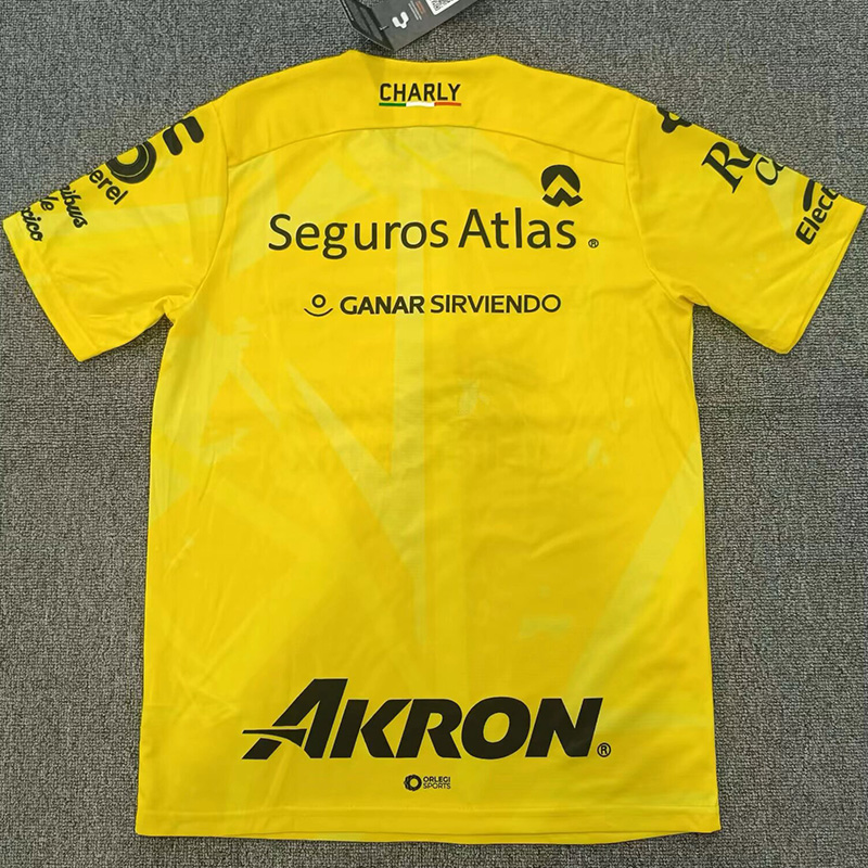 26-27 Atlas Yellow Goalkeeper Soccer Jersey