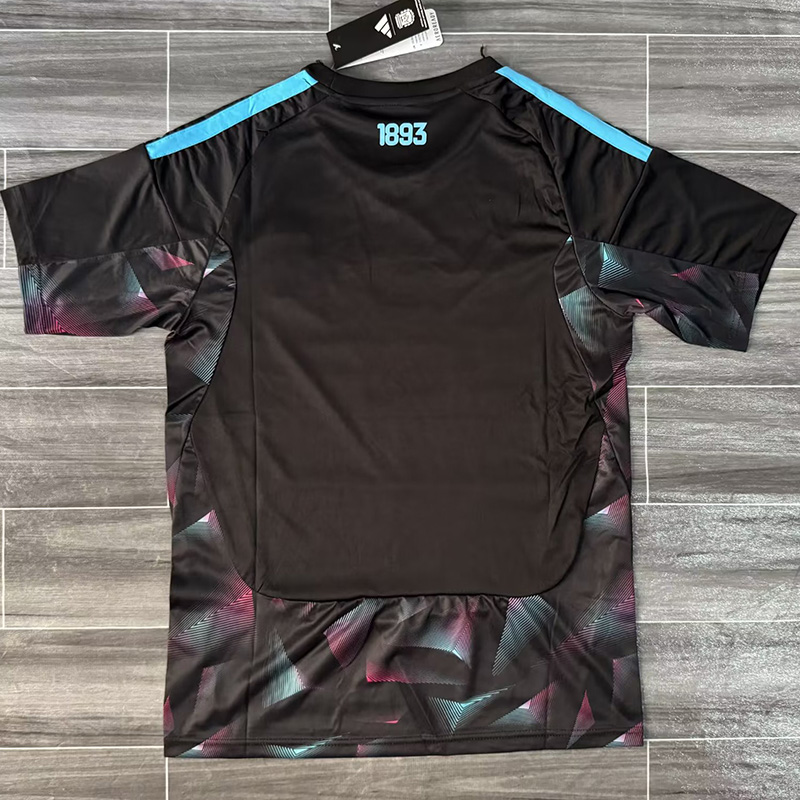 26-27 Argentina Black Goalkeeper Fans Soccer Jersey