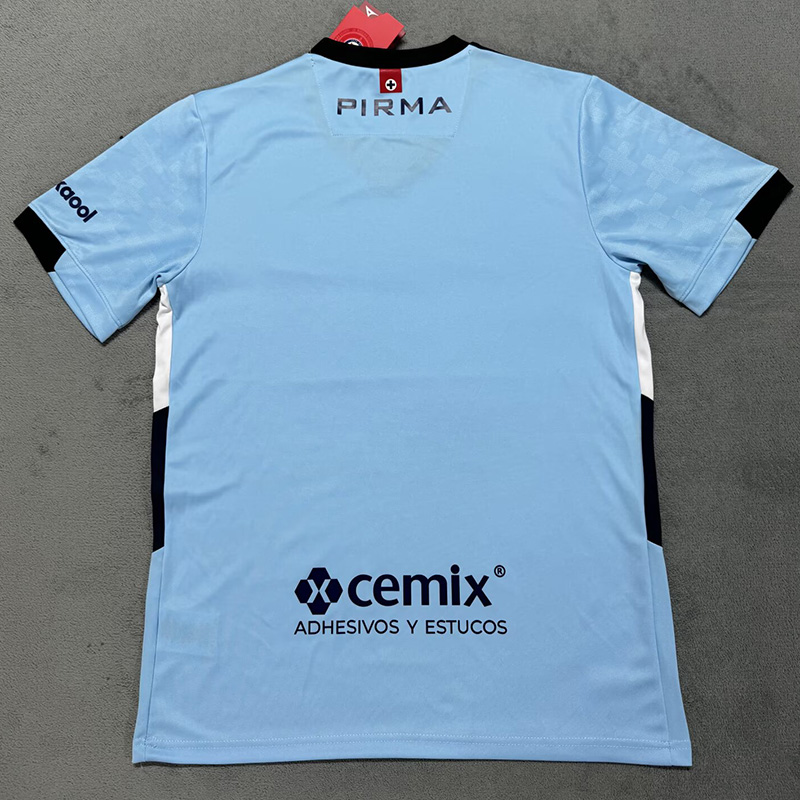 25-26 Cruz Azul Light Blue Goalkeeper Fans Soccer Jersey