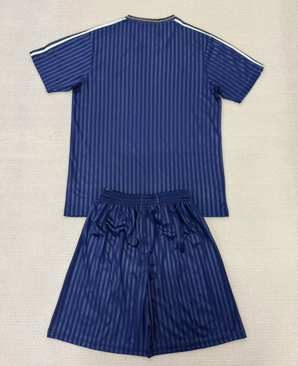 25-26 JUV Royal blue Retro Edition Kids Soccer Jersey