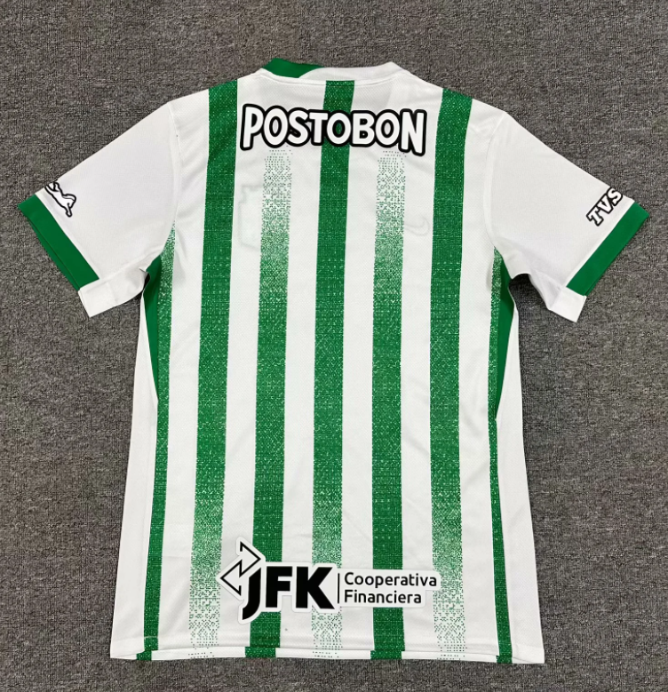 25-26 Atletico Nacional Home Fans Soccer Jersey