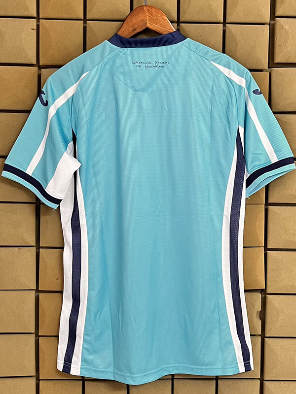 26-27 Honduras Blue White Fans Soccer Jersey