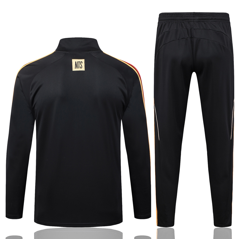 25-26 ARS Black Half Pull Tracksuit #B25113(半拉链)