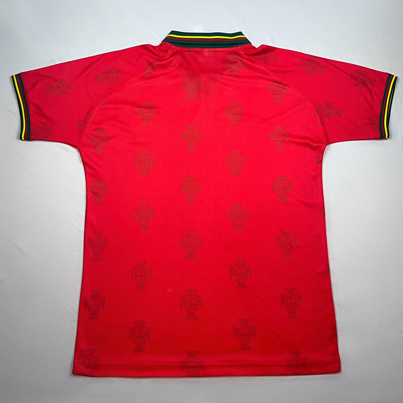 1995-1996 Portugal Home Retro Soccer Jersey