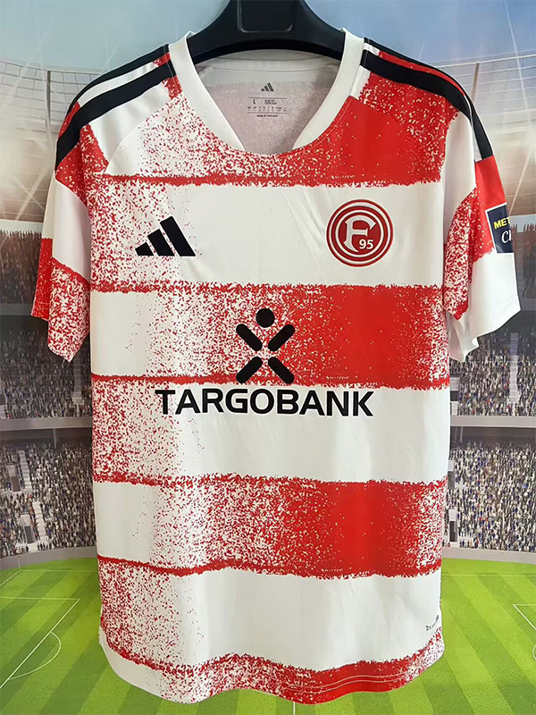 26-27 Fortuna Dusseldorf Home Fans Soccer Jersey