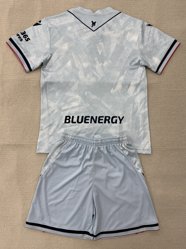 25-26 Udinese Away Kids Soccer Jersey
