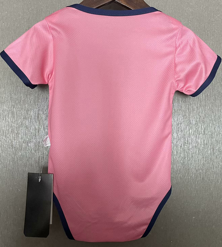 25-26 BAR  Pink Baby Infant Crawl Suit