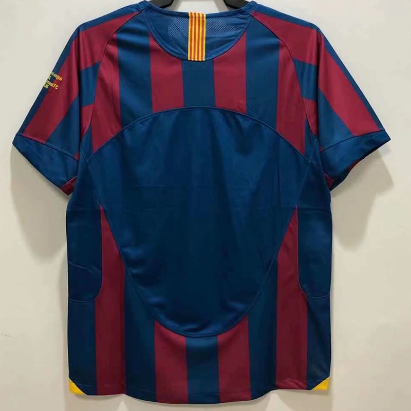 2005-2006 BAR Home UCL Retro Soccer Jersey（带决赛字）