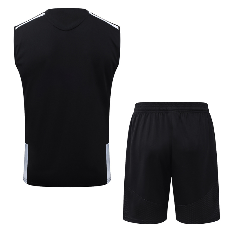 26-27 Inter Miami Black Tank top and shorts suit #D26021
