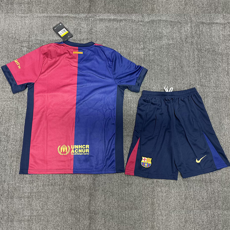 24-25 BAR Home Kids Soccer Jersey (Cactus Jack)广告