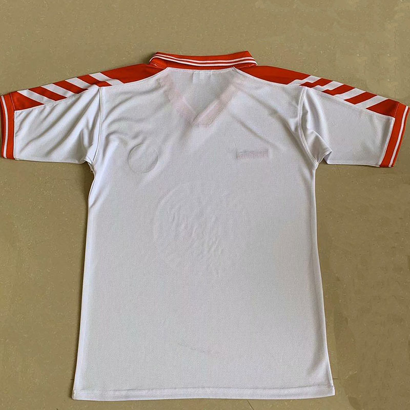 1998 Denmark Away Retro Soccer Jersey
